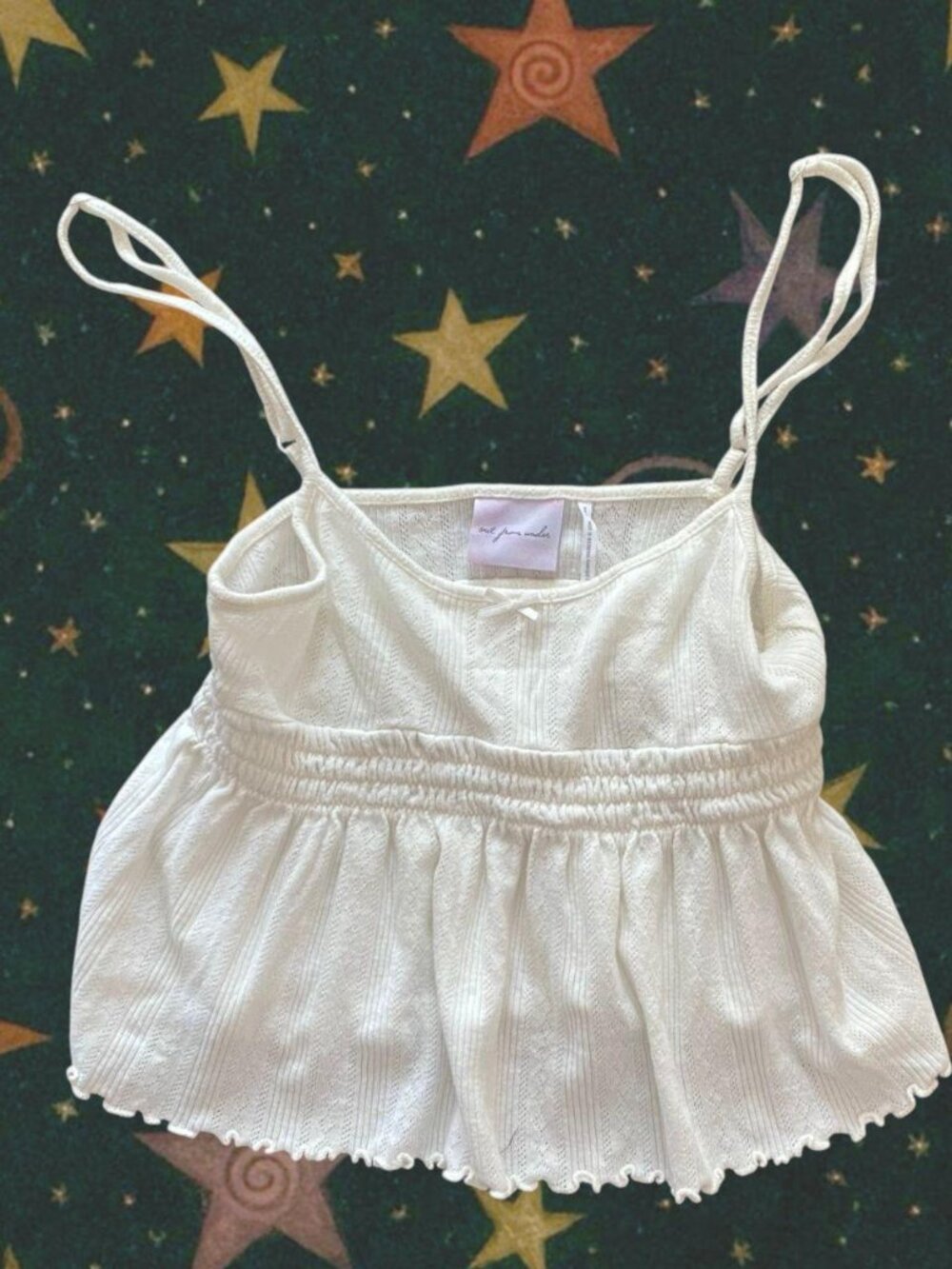 White Crop Top